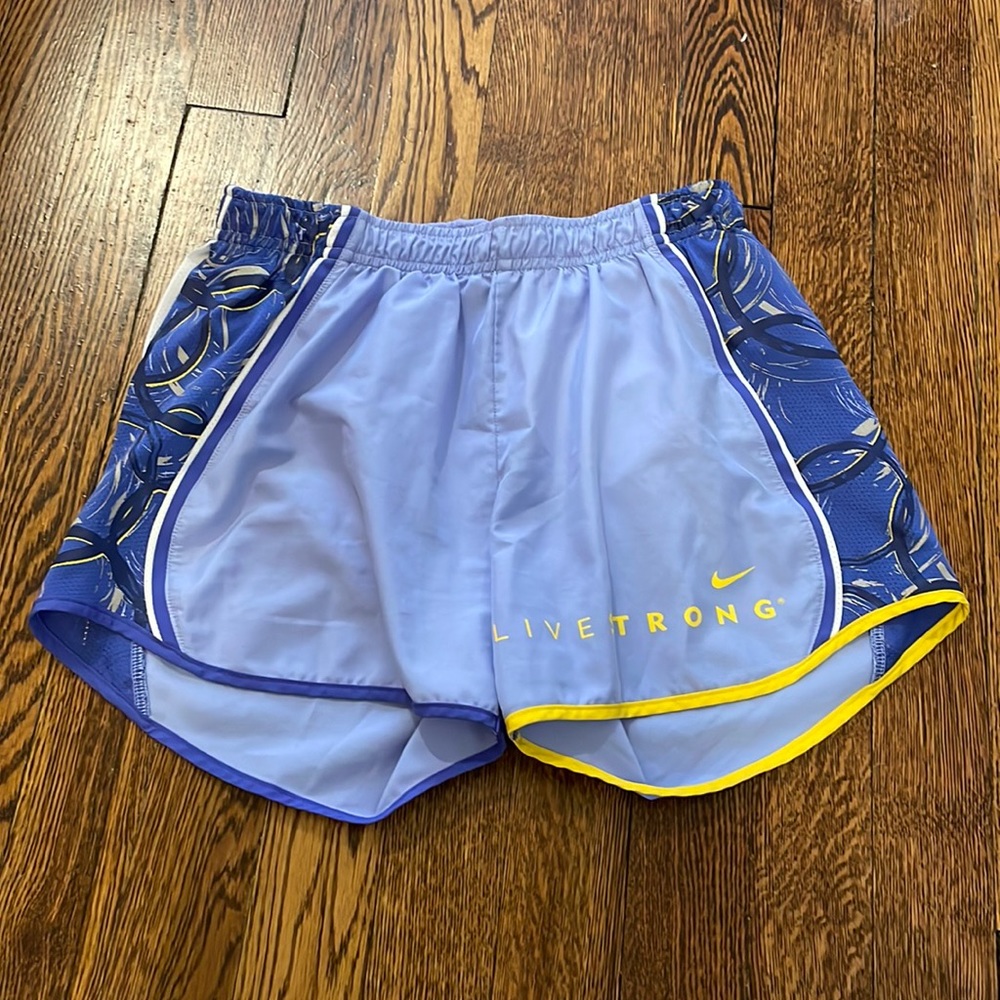 Nike Blue Yellow Livestrong Shorts!